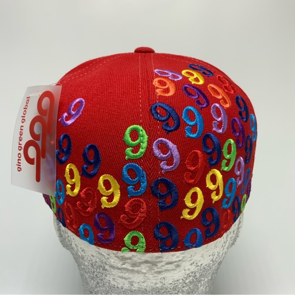 Gino Green Global Red Multicolor 59FIFTY Hat - Picture 4 of 5